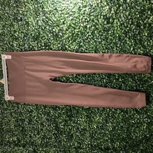 Army Green High Waist Fleece Leggings